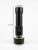 Imagen de LINTERNA  1200MAH LUZ BLANCA+LED+COB,BATERIA18650 TYPEC-J018