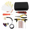 Imagen de Kit Reparacion Pinchazos Con Llave Y Tarugos-10 Piezas. Negro