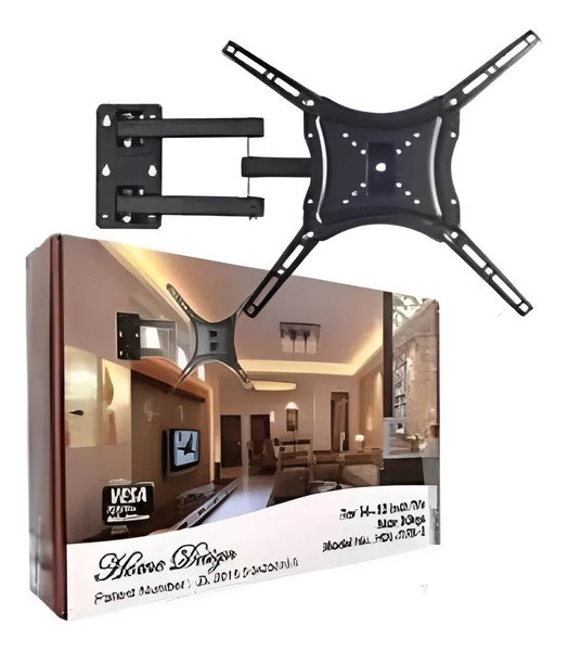 Imagen de Soporte De Pared Genérica Hdl-117b-2 Para Tv Y Monitor Negro