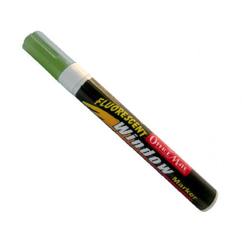 Imagen de MARCADOR PARA VIDRIO FLUORESCENTE - VERDE