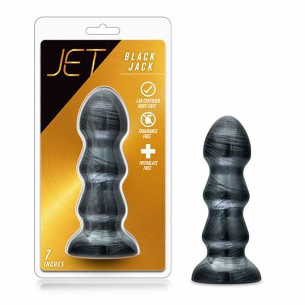 Imagen de Plug Anal Jet Black Jack Carbon Metallic Black