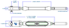 Imagen de Tensor toggle con perno T, espárrago para cable de 5mm