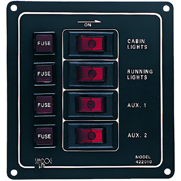 Imagen de Panel eléctrico 4 llaves