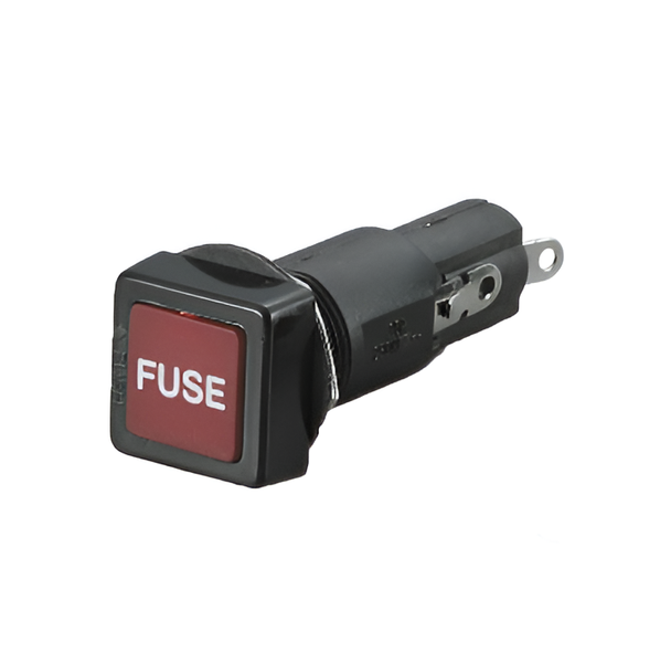 Imagen de Fusible fuente cuadrado con luz 3A