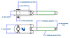Imagen de Terminal roscado con toggle
