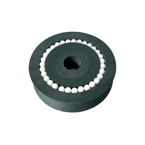Imagen de Rueda de nylon con rodamientos 70 mm