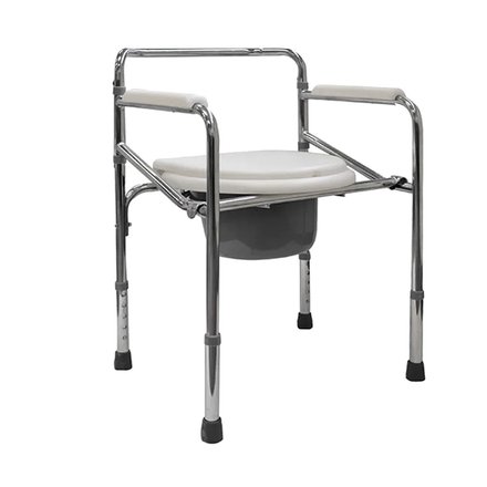 Imagen de SILLA c/Balde y Tapa Plastica Blanco