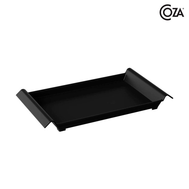 Imagen de BANDEJA Negra c/Asas Rectagular COZA 45x29.5x5cm H