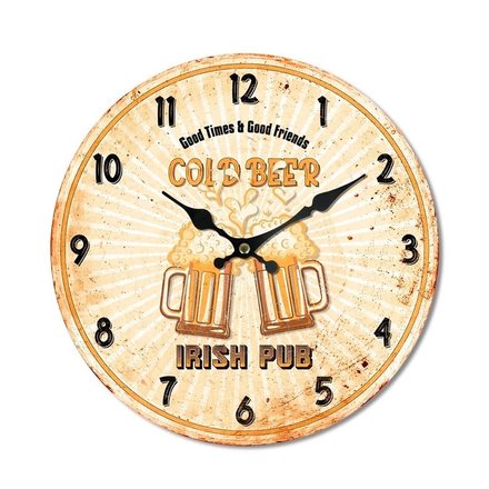 Imagen de RELOJ de Pared Cold Beer Ø29x3.5cm