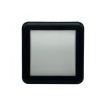 Imagen de APLIQUE Pared 4w Led Entero Cuadrado Frio Negro 14x14x5 cm