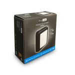 Imagen de APLIQUE Pared 4w Led Entero Cuadrado Frio Negro 14x14x5 cm