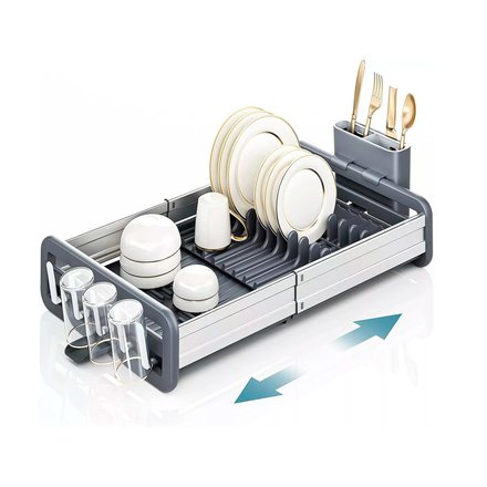 Imagen de ESCURREPLATOS de Mesada GALA Extensible 34.5-53.5x35x11.5cm H