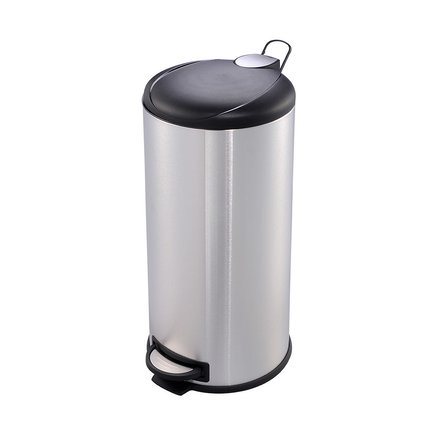 Imagen de PAPELERA 30 Lts Acero c/Pedal Ø30x63cm H