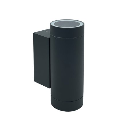 Imagen de Reflector 2xGU10 de Aplicar Gris Aluminio Ø6.5cm