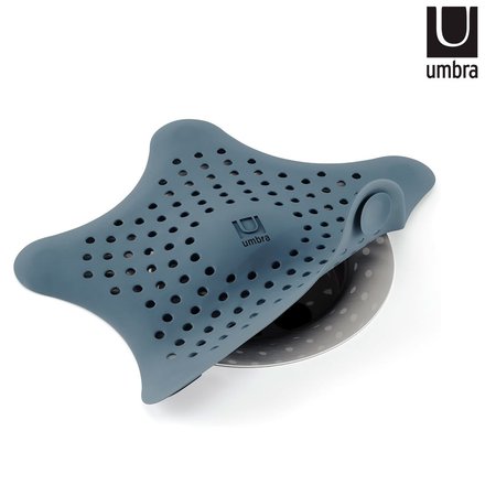 Imagen de REJILLA p/pileta c/ventosas Azul Estrella 15cm Ø UMBRA