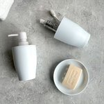 Imagen de Set de Baño 3 Piezas Plastico Blanco