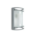 Imagen de TORTUGA 1xE27 Reja Gris Alum/vid 18X26.5 /12cm h