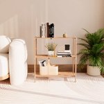 Imagen de ESTANTERIA x 3 Estantes Madera/Plastico 78x30x65cm H