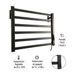 Imagen de CALIENTA Toallas Escalera Negro c/Timer c/Regulador de Temperatura