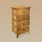 Imagen de MUEBLE 4 Cajones Miel 39x29x69h cm