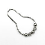 Imagen de ARGOLLAS Metalicas para Cortina de Baño 12 unid.
