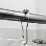 Imagen de ARGOLLAS Metalicas para Cortina de Baño 12 unid.