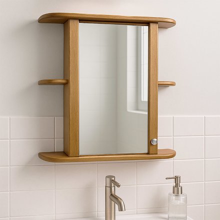 Imagen de BOTIQUIN Venecia Cerejeira 65cmx55cm h / 17