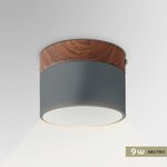 Imagen de PANEL LED 9W Neutro Gris-Madera Ø10cm