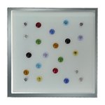 Imagen de Plafón Candy Cuadrado 2 Luces E27 31x31cm