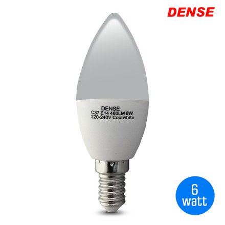 Imagen de LÁMPARA LED Vela 6w E14 Fría Dense