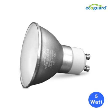Imagen de LÁMPARA LED Dicroica GU10 5w Fría Ecoguard