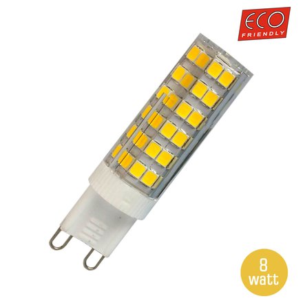 Imagen de LÁMPARA LED G9 8w Cálida Eco