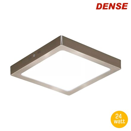 Imagen de PANEL LED Cuadrado Acero 24w Cálido 30x30x3.2cm H Dense