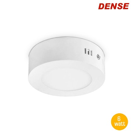 Imagen de PANEL LED Redondo Blanco 6w Cálido Ø11.8x3cm H Dense