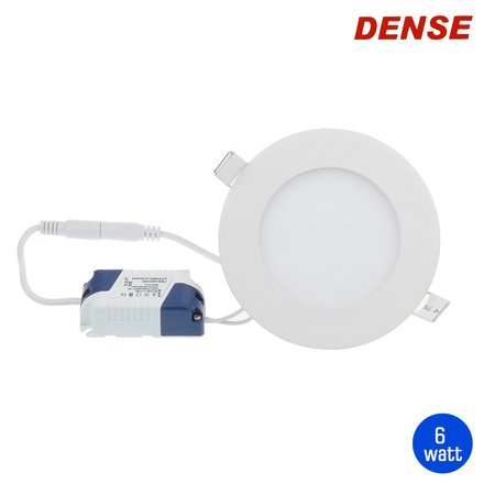 Imagen de PANEL LED Embutir Redondo Blanco 6w Frío Ø12cm Dense