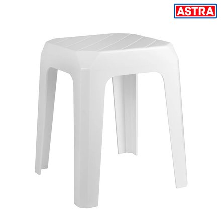 Imagen de BANQUETA Blanca Astra 34x34x41.3cm H