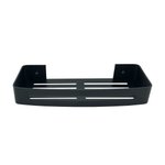 Imagen de REPISA Simple Toronto Aluminio Negra 32x12.5x4.5cm