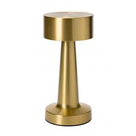 Imagen de LAMPARA de Mesa Led Tactil 3 Tonos Dorada 21cm H