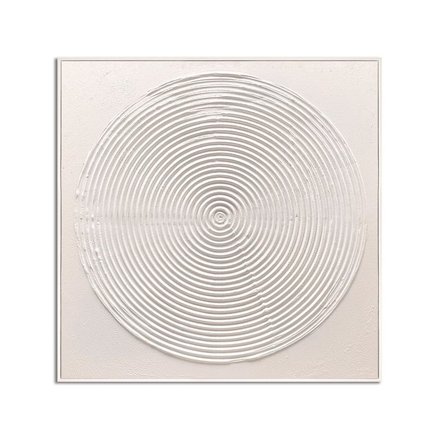 Imagen de CUADRO Canvas 80x80cm Marco PINTURA CIRCULO