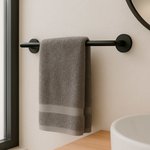 Imagen de TOALLERO Barra Kin Bronce Negro 45cm
