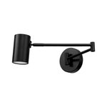 Imagen de Aplique LED 5w Cálido Articulado Negro Ø12x46cm Largo