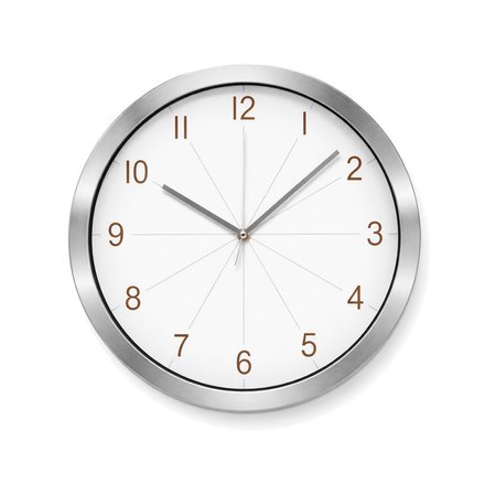 Imagen de Reloj de Pared 30cm Aluminio