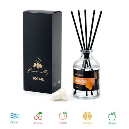 Imagen de DECO Aromatizador c/Varillas Frutales / Oceánico - 100ml