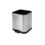 Imagen de PORTA Cubiertero Acero Inox. c/Pico Evacuador 10x10x12cm H