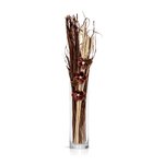Imagen de Ramo Decorativo Flores Secas D1 80cm