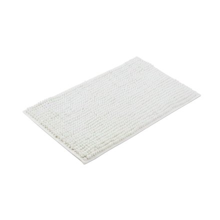 Imagen de ALFOMBRA Baño Super Chenille Blanco 45x75cm