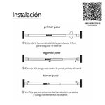 Imagen de Barral Extensible Acero N°1 070-120cm