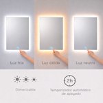 Imagen de ESPEJO LED 60x80cm Luz Variable