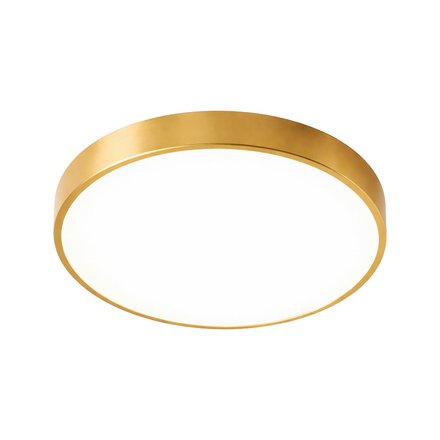 Imagen de PLAFON LED 24w Flat Oro Ø40cm