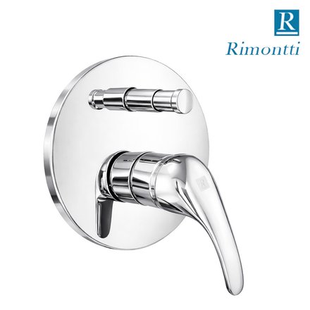 Imagen de BAÑERA Embutir Monocomando c.c.40mm c/transf. Rimontti 5 años Gtía.